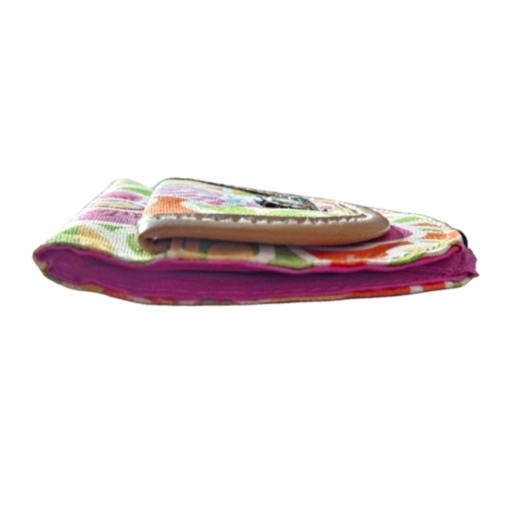 Lily Bloom | Floral Coin Purse | Snap Bifold Wallet | Womens | Eco-Friendly - Picture 4 of 14